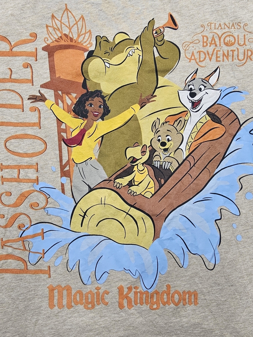Disney Parks 2024 Tiana’s Bayou Adventure Opening Day Passholder Tee S - Picture 2 of 9